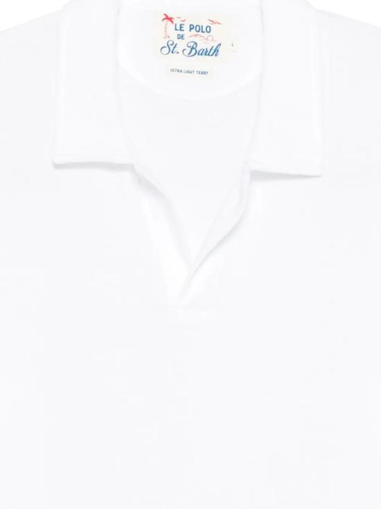 26SS 세인트바쓰 폴로 티셔츠 JER0001 00151L TERRY 01N WHITE - MC2 SAINT BARTH