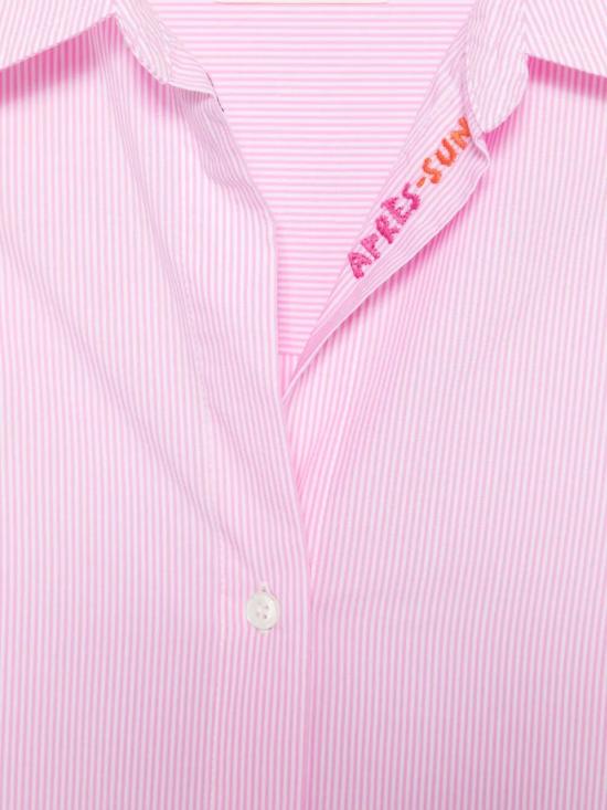 26SS 세인트바쓰 셔츠 CYS0001 00703L COTTON STRIPES MICRO V APRES 21 EMB - MC2 SAINT BARTH