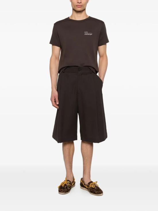 26SS 아페쎄 반팔 티셔츠 COHMW H26577 CAA BROWN - A.P.C.