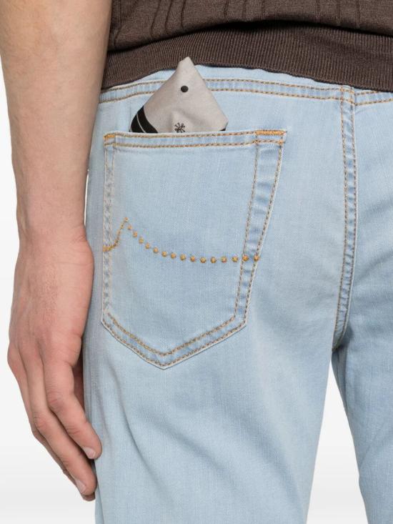 26SS 야콥코헨 스트레이트 팬츠 JUM QE004 061 S4153 B1 300D LIGHT BLUE - JACOB COHËN