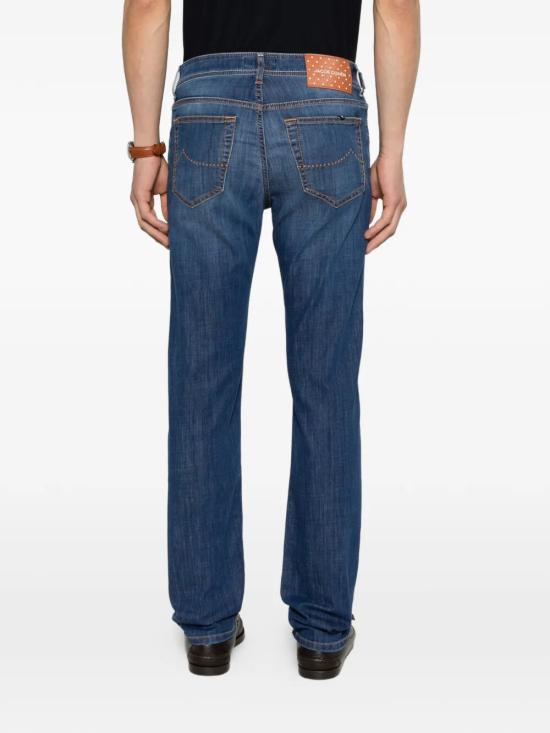 26SS 야콥코헨 스트레이트 팬츠 JUM QE004 061 S4153 V1 200D MEDIUM BLUE - JACOB COHËN