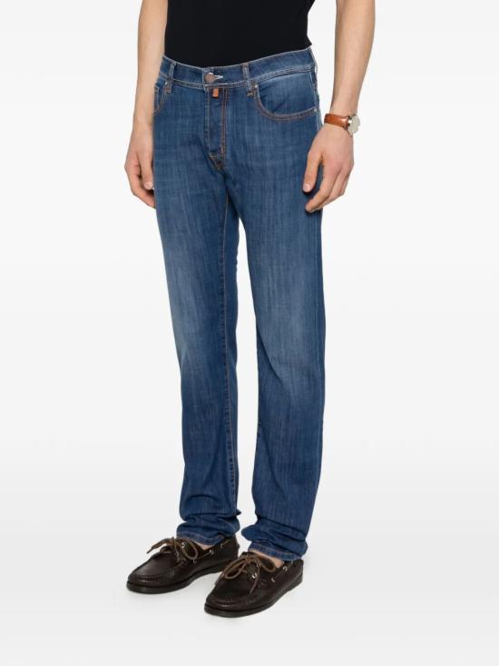 26SS 야콥코헨 스트레이트 팬츠 JUM QE004 061 S4153 V1 200D MEDIUM BLUE - JACOB COHËN