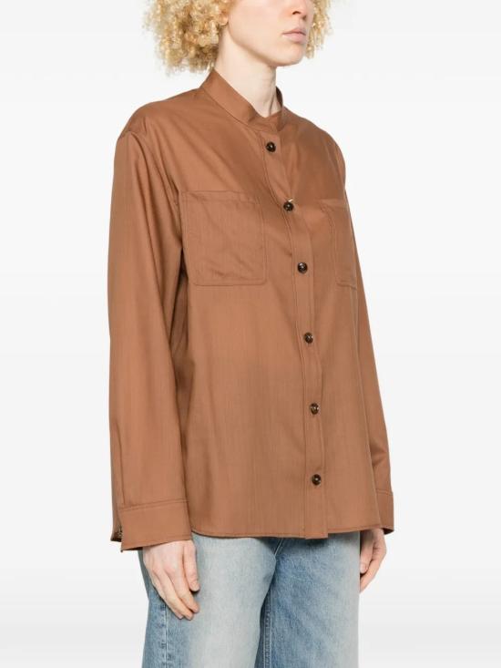 26SS 에르노 셔츠 CM000044D 334872240 Brown - HERNO