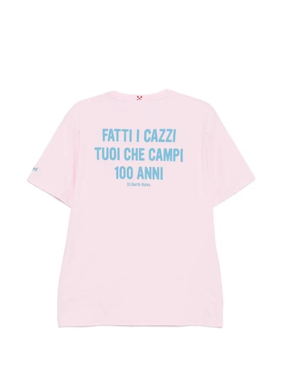 26SS 세인트바쓰 반팔 티셔츠 PRL0002 04267L FOREVER YOUNG 21 - MC2 SAINT BARTH