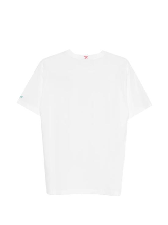 26SS 세인트바쓰 반팔 티셔츠 AUS0001 04354L TIME IS MONEY 01N EMB - MC2 SAINT BARTH