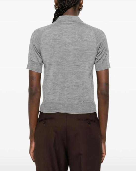 26SS 아미 반팔 티셔츠 FPL439KN0039 0504 Gris chine noir - AMI