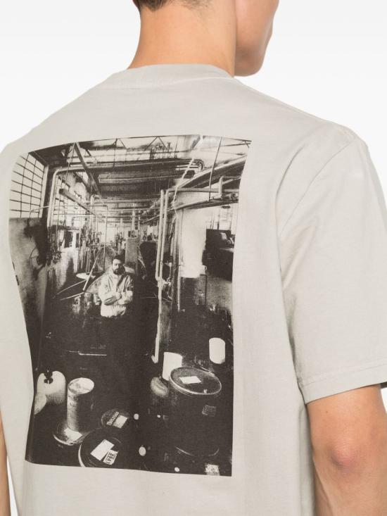 26SS 스톤 아일랜드 반팔 티셔츠 L1S152100001S0374 V0061 Grey - STONE ISLAND