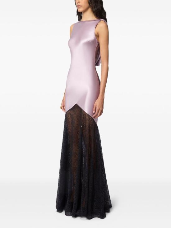 26SS 니나리찌 미디 원피스 26PCRO067SE1415 U2671 Lilac - NINA RICCI