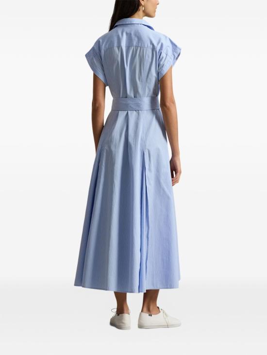 26SS 폴로 랄프로렌 미디 원피스 211A96363 001 Clear Blue - POLO RALPH LAUREN