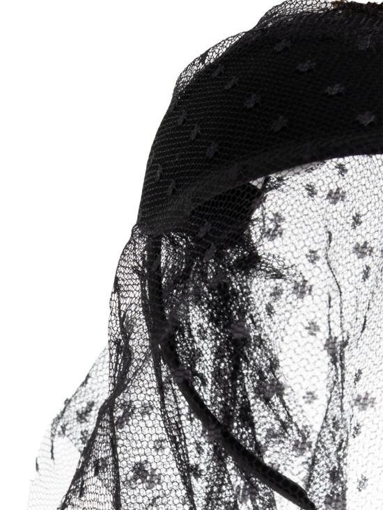 26SS 알렉산더 맥퀸 모자 8551023F05Q 1000 Black - ALEXANDER MCQUEEN