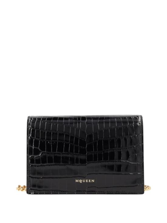 26SS 알렉산더 맥퀸 숄더백 8552911HB0G 1001 Black - ALEXANDER MCQUEEN