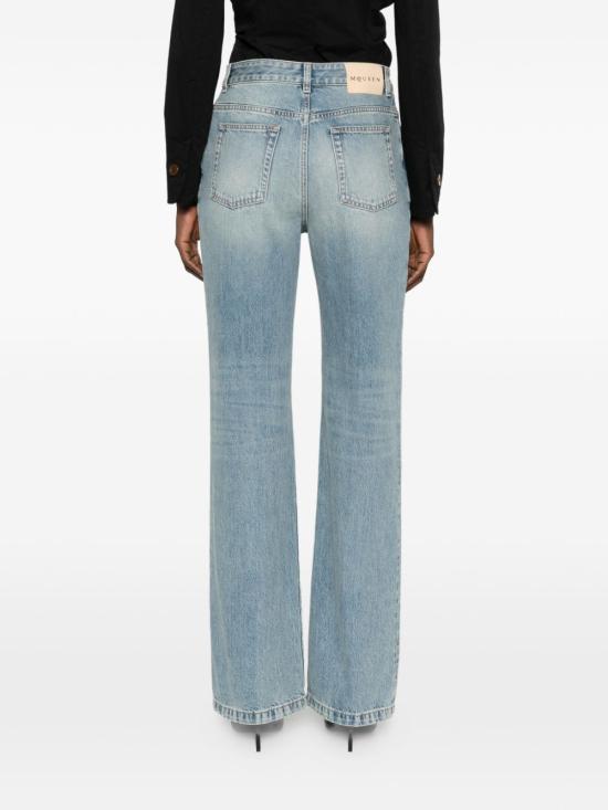 26SS 알렉산더 맥퀸 데님 팬츠 854456QMAD0 4383 Clear Blue - ALEXANDER MCQUEEN