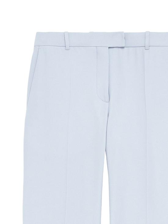 26SS 알렉산더 맥퀸 미디 원피스 857750QEAAA 4602 Clear Blue - ALEXANDER MCQUEEN