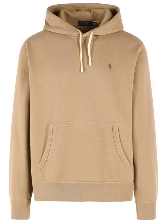 26SS 폴로 랄프로렌 포니로고 자수 후드 티셔츠 710766778503 Brown
