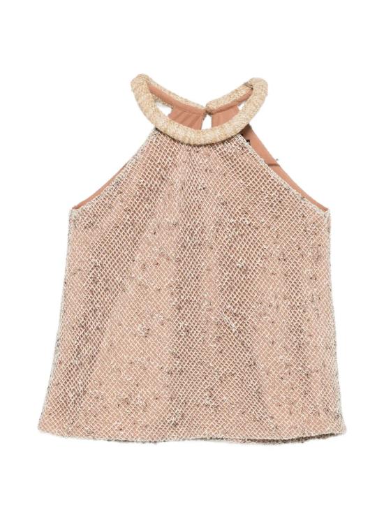 26SS ROSANNA OCAMPO 민소매 티셔츠 RO054NSAB Beige