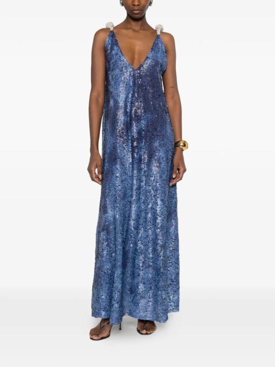 26SS ROSANNA OCAMPO 숏 원피스 RO133OCB Denim - OTHER BRANDS