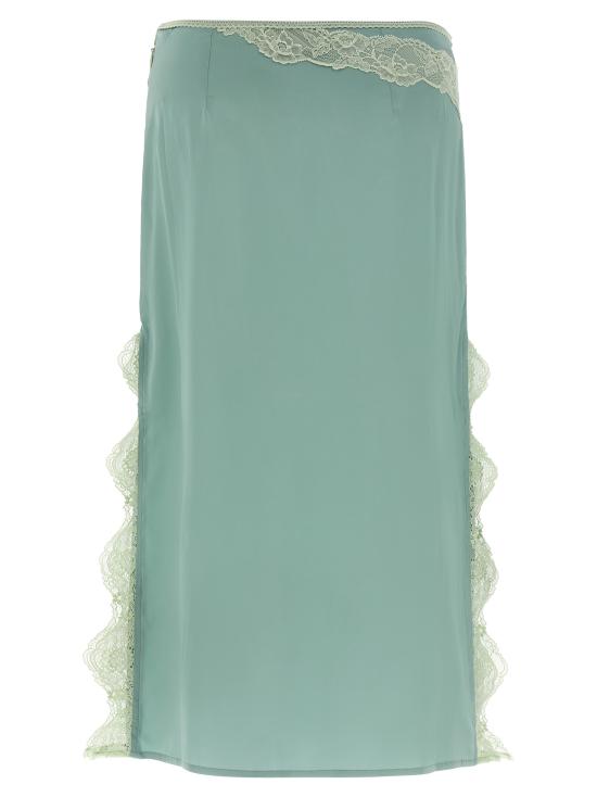 26SS 바일랑 미디 스커트 SK007ANTIQUEBLUEPISTACHIO Light Blue - VAILLANT