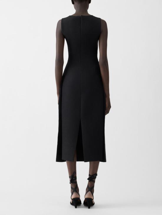 26SS 자크뮈스 미디 원피스 26EDRW00736AW 00746990 Black - JACQUEMUS