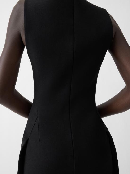 26SS 자크뮈스 미디 원피스 26EDRW00736AW 00746990 Black - JACQUEMUS