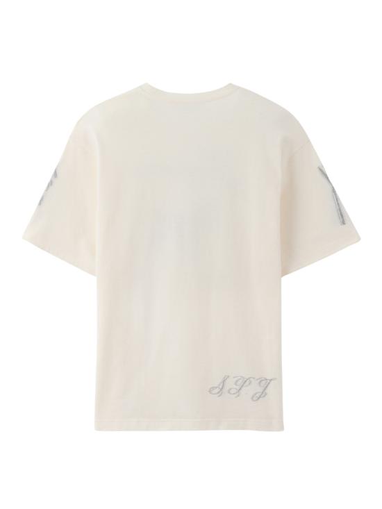 26SS 자크뮈스 반팔 티셔츠 26ETSM00625AJ 002661NW White - JACQUEMUS
