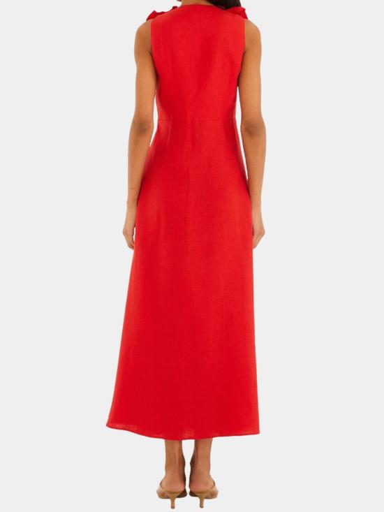 26SS 팜 리오 미디 원피스 347760 REDL0028 Red - FARM RIO