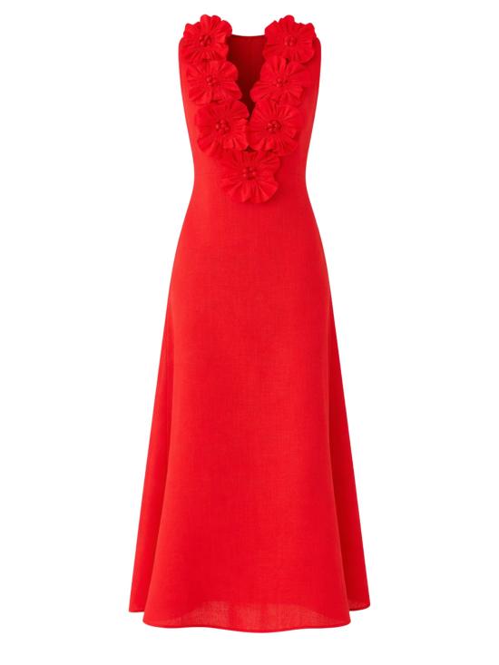 26SS 팜 리오 미디 원피스 347760 REDL0028 Red