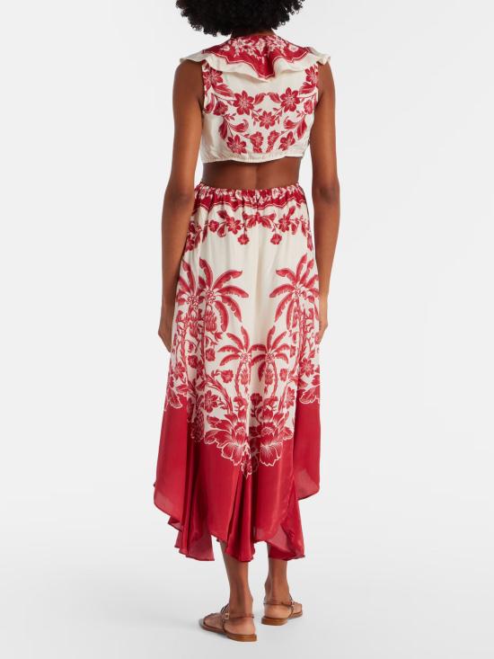 26SS 팜 리오 미디 원피스 344105 GUANACASTESAND26057 Red - FARM RIO