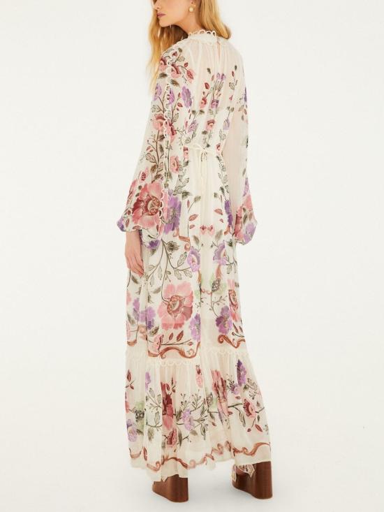 26SS 팜 리오 미디 원피스 345530 ROCOCOFLOWERSCREAM26091 MultiColour - FARM RIO