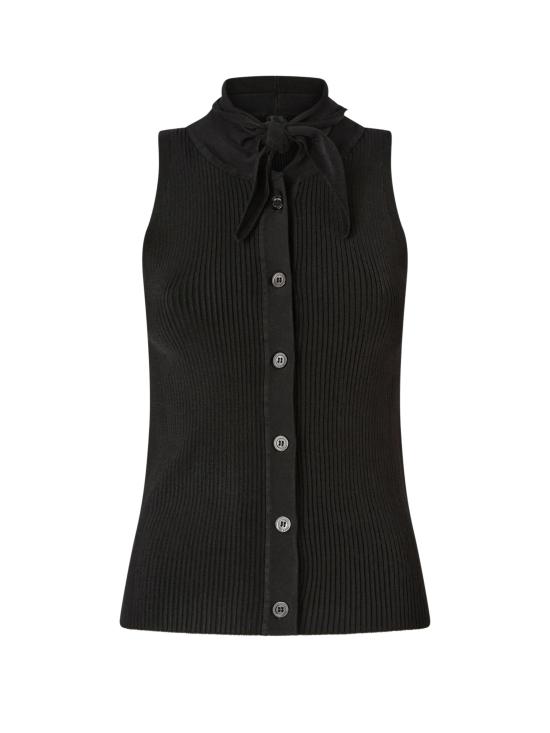 26SS 핑코 민소매 티셔츠 106315 A347Z99 Black