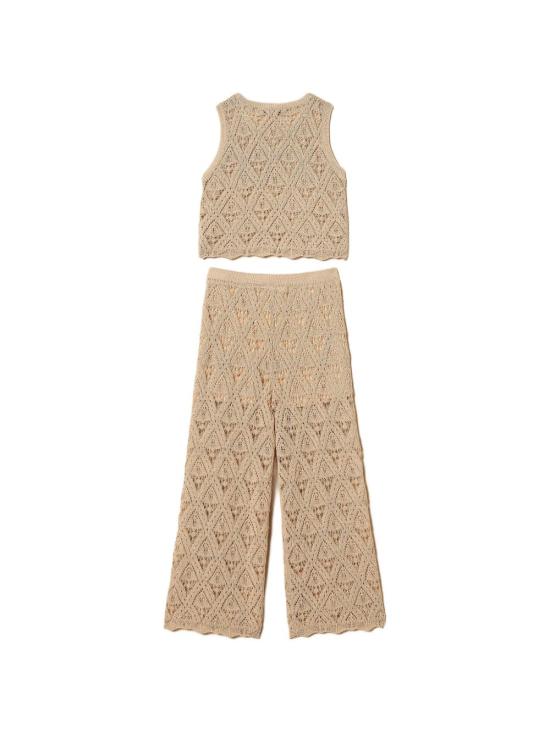 26SS [키즈] 트윈셋 점프수트 261GJ3031 13191 Beige - TWINSET