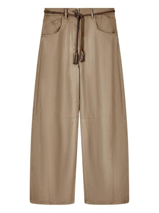 26SS 조르지오 아르마니 스트레이트 팬츠 GW002607 TE20316U6253 Green - GIORGIO ARMANI