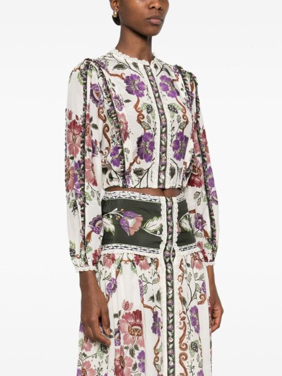 26SS 팜 리오 셔츠 344234 ROCOCOFLOWERSCREAM26091 MultiColour - FARM RIO