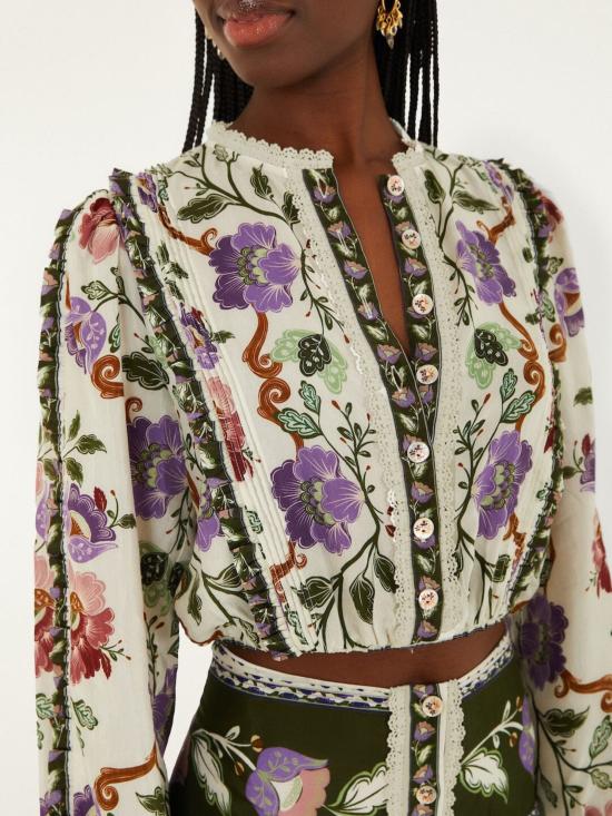 26SS 팜 리오 셔츠 344234 ROCOCOFLOWERSCREAM26091 MultiColour - FARM RIO