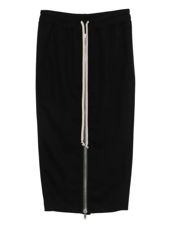 26SS 릭 오웬스 미디 스커트 RP01F6375 WT09 Black