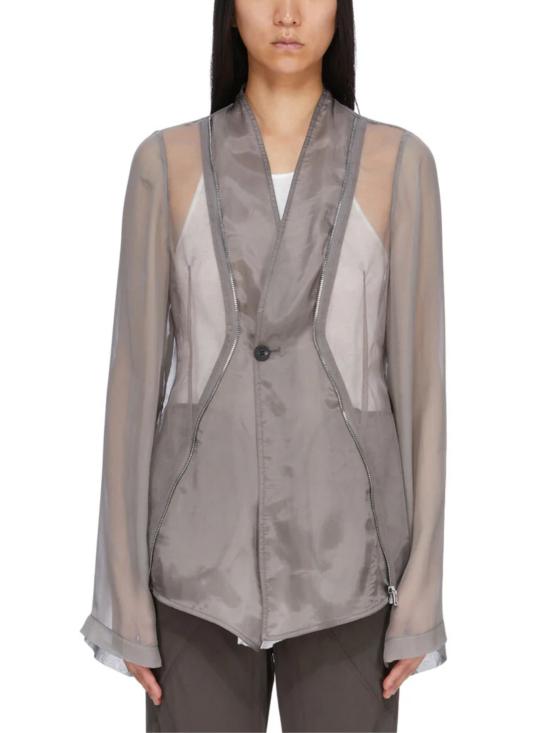 26SS 릭 오웬스 수트 자켓 RP01F6703 TUJS34 Green - RICK OWENS