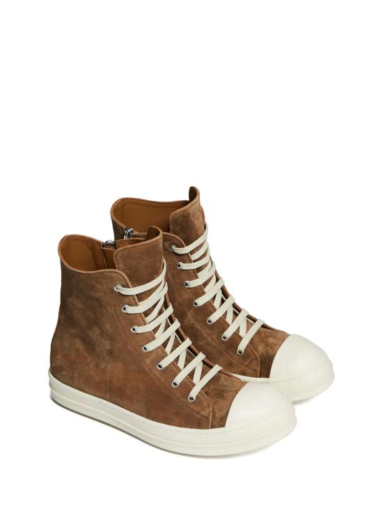 26SS 릭 오웬스 스니커즈 RP01F6890 LCSU10411 Brown - RICK OWENS
