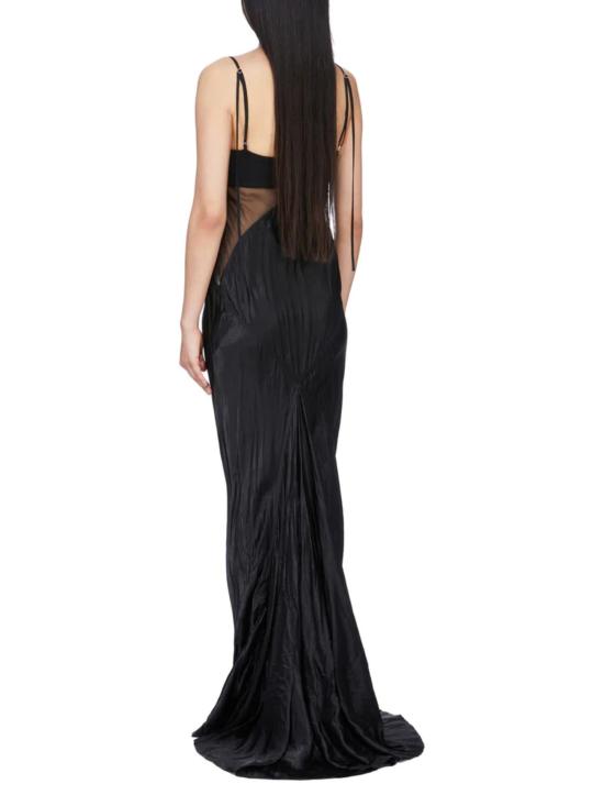 26SS 릭 오웬스 미디 원피스 RP01F6504 JSVSN09 Black - RICK OWENS