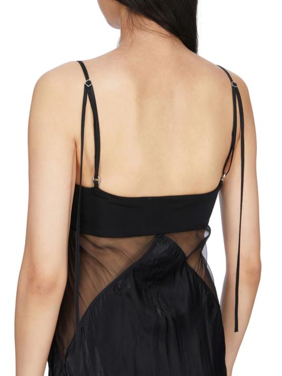 26SS 릭 오웬스 미디 원피스 RP01F6504 JSVSN09 Black - RICK OWENS