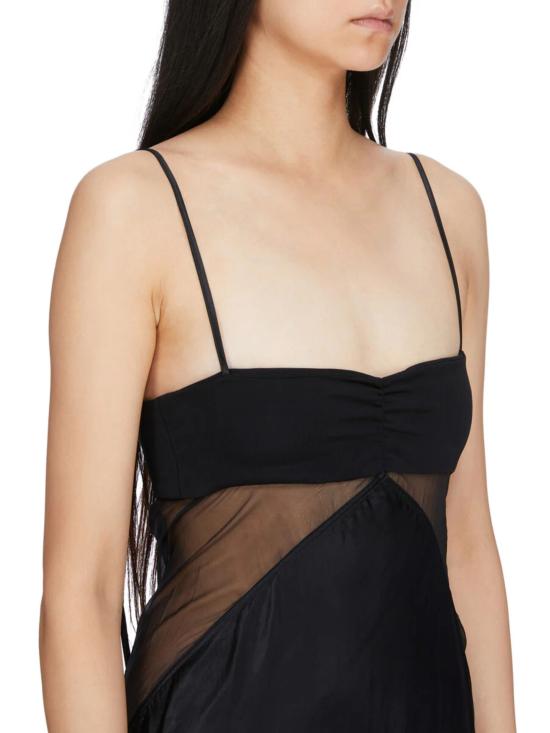 26SS 릭 오웬스 미디 원피스 RP01F6504 JSVSN09 Black - RICK OWENS