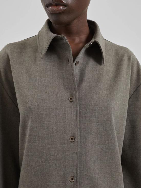 26SS 더프랭키샵 셔츠 PERI CHFS21526239 Grigio - THE FRANKIE SHOP