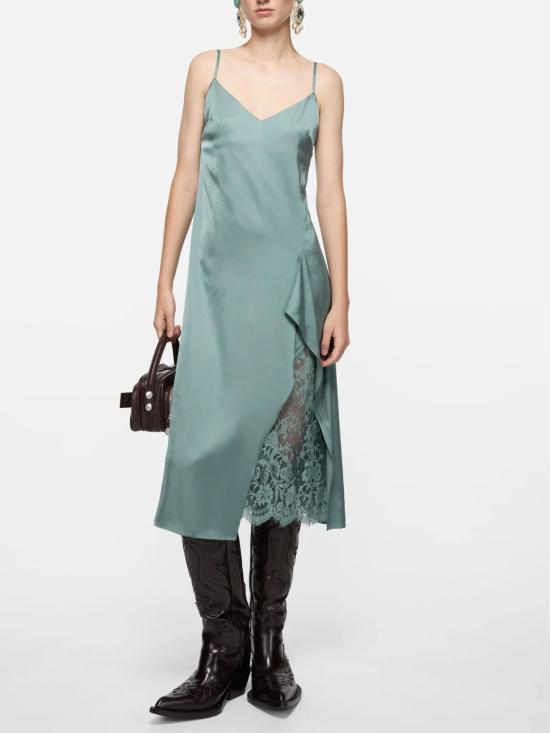 26SS 아크네 스튜디오 미디 원피스 A20926 DRES000022ABC Green - ACNE STUDIOS