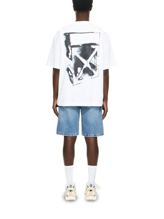 26SS 오프화이트 반팔 티셔츠 44MAA120S26J00J 100 White - OFF WHITE