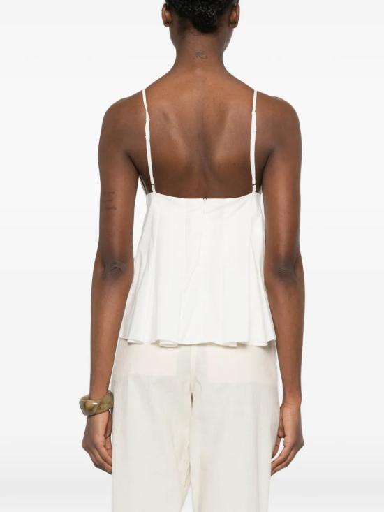 26SS ROSANNA OCAMPO 민소매 티셔츠 RO124BNE White - OTHER BRANDS