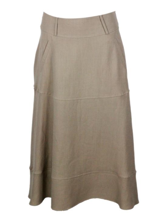 26SS 안토넬리 피렌체 미디 스커트 JOELLEQ9904 935 Beige