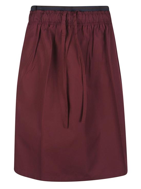 26SS 프라다 미디 스커트 P197ZSOOO187P Black