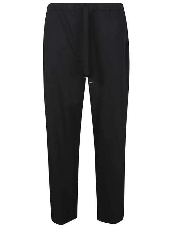 26SS 막스마라 스트레이트 팬츠 2619131031600 Black