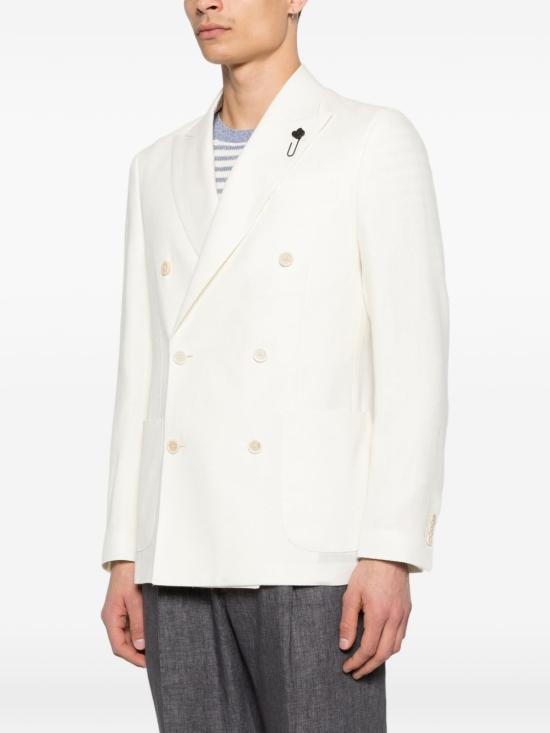 26SS 라르디니 수트 자켓 CN6203E PAIF66507140 White - LARDINI