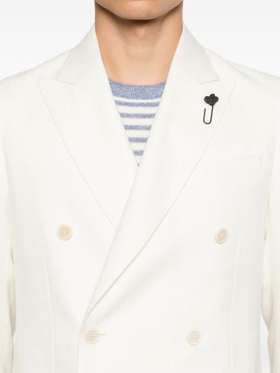 26SS 라르디니 수트 자켓 CN6203E PAIF66507140 White - LARDINI