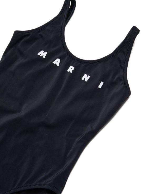 26SS [키즈] 마르니 원피스 수영복 M01834M00M2 0M900 Black - MARNI