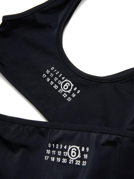 26SS [키즈] MM6 메종마르지엘라 비키니 M60811MM00P M6900 Black - MM6 MAISON MARGIELA